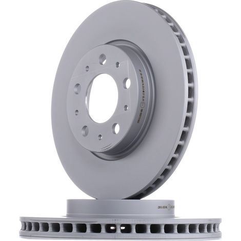 Lot de 2 Disques de frein ATE 24.0126-0102.1 VOLVO 271788 272312 9140759 (1/2)