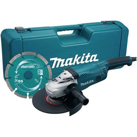 Meuleuse d'angle Ø230mm 2200W dans coffret synthétique GA9020RKD (1/5)