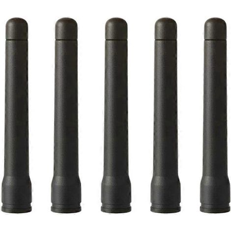 Cinq antennes Meshtastic LoRaWAN, gamme de fréquences 868 MHz-915 MHz, gain de 3 dBi, antennes en caoutchouc SMA mâle, étanches, compatibles avec les répéteurs IoT et GSM. (1/5)
