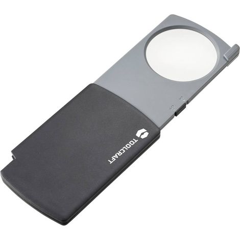 TOOLCRAFT TO-8997039 Lente d'ingrandimento portatile con illuminazione LED Ingrandimenti: 2.5 x (1/5)