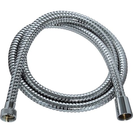 Tubo per doccia flexo flessibile allungabile in acciaio inox da 150 a 200 cm