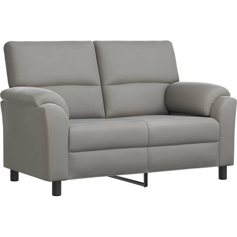 Sofá Gris Claro 154 x 85 x 93 cm Terciopelo vidaXL (1/5)