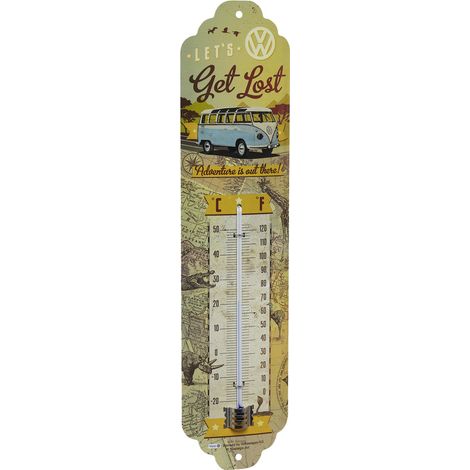 TFA Dostmann NOSTALGIC ART VW Bulli Thermometer Gelb 12.2060.11 (1/2)