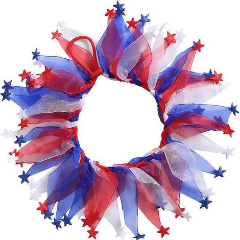Collar para mascotas del Día de la Independencia para usar en festivales, 1 unidad, colores surtidos. (1/5)