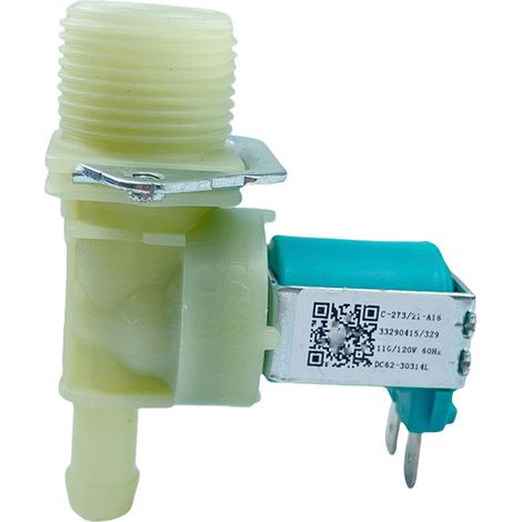 DC62-30314L (33290415-329) Universal inlet valve, compatible with many brands and for home use. (1/4)