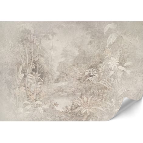 Carta da parati standard in tessuto non tessuto - 100 x 70 cm - stile classico - natura Carta da parati standard in tessuto non tessuto - 200 x 140 cm - stile classico - natura (1/4)