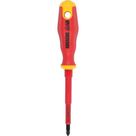 Kreuzschlitzschraubenzieher VDE PH2 x 100 mm - Pro Stück