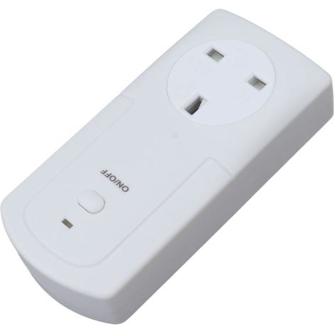 Thermostat Intelligent Sans Fil Wi-Fi pour Prise Murale Contrôle Température Chauffage Climatisation Humidificateur Capteur Intégré (1/4)