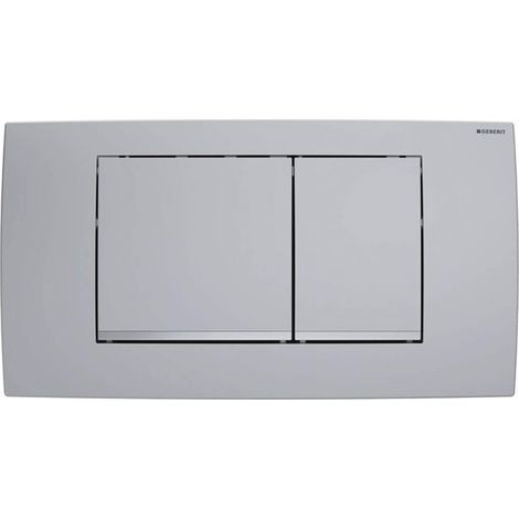 Geberit Twinline30 - Placca di comando, easy to clean, cromo opaco 115.899.JQ.1 (1/4)