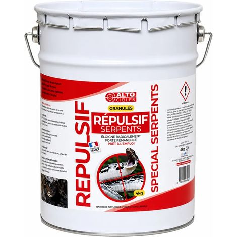 Répulsif serpent granulés 4kg forte rémanence (1/4)