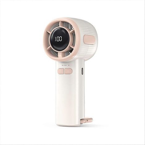 Ventilateur turbo 100 gears wind vitesse hand held ventilateurs avec hiking hook type c bureau stood air refroidisseur A (1/5)