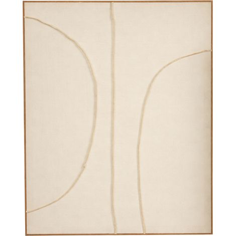 Mica Decorations Décoration murale Beige H3.5xl80xL100cm (1/5)