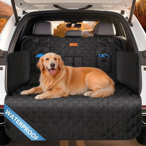 Kofferraumschutz Hundedecke Kofferraum wasserdicht Schwarz Premium (1/5)