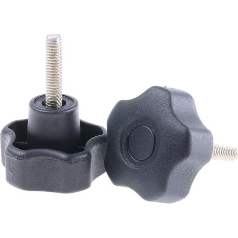 Bouton de serrage RS PRO M6 x 25mm ( Prix pour Paquet de 10 )
