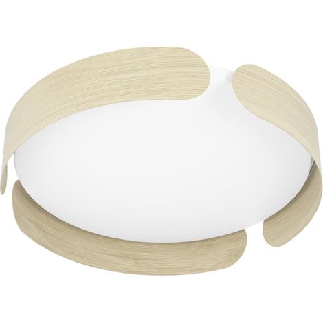 Plafoniera Moderna Valcasotto Metallo Bianco Plastica Led 20W 2400Lm Ip20
