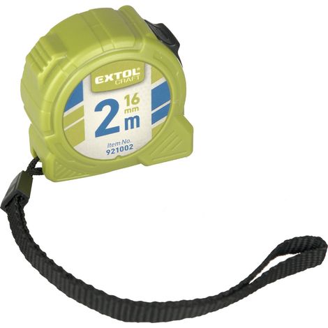 Nastro metrico EXTOL PREMIUM, 2 m, larghezza nastro 16 mm 921002