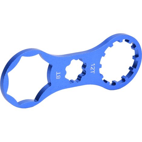 Clé à fourche avant de vélo en alliage d'aluminium pour VTT, outil de démontage du cache d'épaule avant. (1/5)