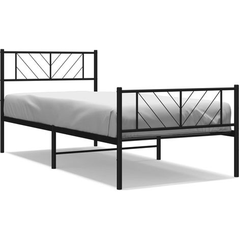 Maison Exclusive - Estructura cama sin colchón con estribo metal (1/5)