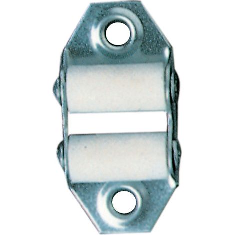 SC GUIDACINGHIA FERRO VERTICALE C/RULLINI PLASTICA- BOLIS ITALIA- 5,0 pz