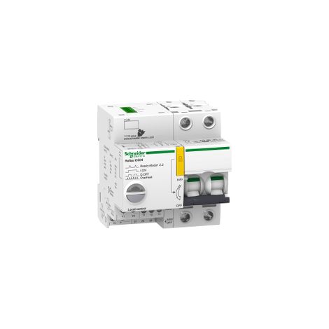 Interruttore magnetotermico integr. Reflex iC60N 2P C 25A 10kA con Ti24 - A9C62225