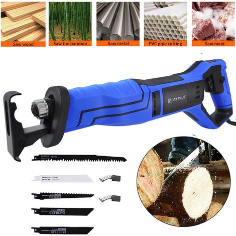 Electric Reciprocating Saw Portable Garden Wood Cutting Pruning Power Saws DIY