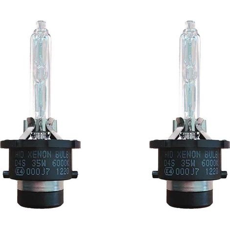 2 Pezzi Lampada HID Xenon D4S 6000K 42V 35W 3600 Lumen Ricambio Fari Compatibile (1/3)