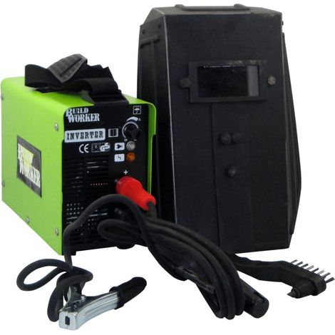 Poste à souder Inverter 100A + cagoule + 10 électrodes
