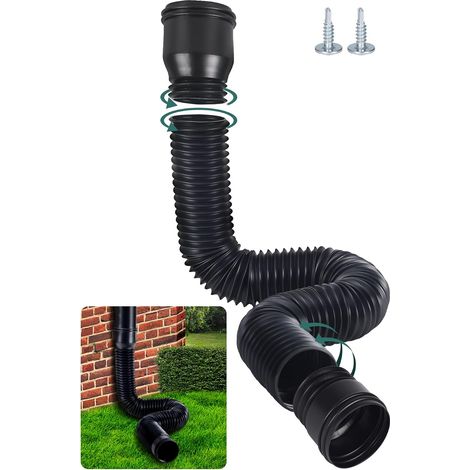 Rallonge flexible pour gouttières, pour descentes de 80/100 mm (1 pièce) (1/5)