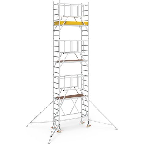 Iller Klappgerüste mit Sicherheitsaufbau 0,75x1,80m 7,65 m AH (1/2)