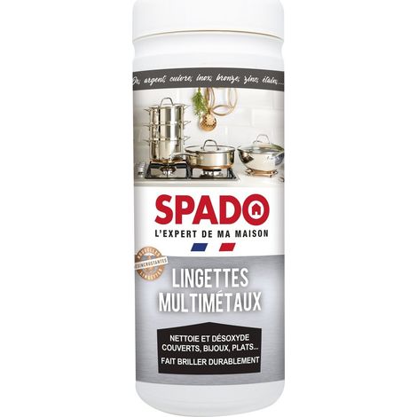 Spado Toallitas multi-metales para limpieza y pulido