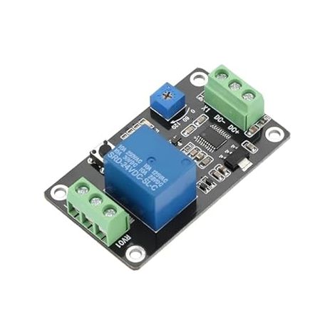DC 5V/12V/24V Zeitrelais-Modul Ein/Aus Verzögerung Timer Schaltmodul (DC24V) (1/4)