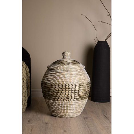 Chennai panier Ø33cm naturel.
