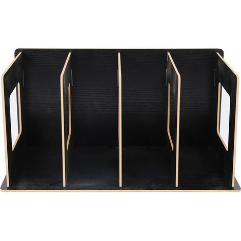 Étagère de bureau en bois DIY pour livres, DVD et magazines - Rangement pour étudiants, enfants et adultes 01 (1/5)