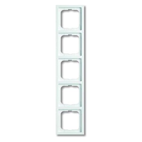 Cadre 5 Postes Futur Linear Blanc studio 2CKA001754A4517 ABB BJE74722