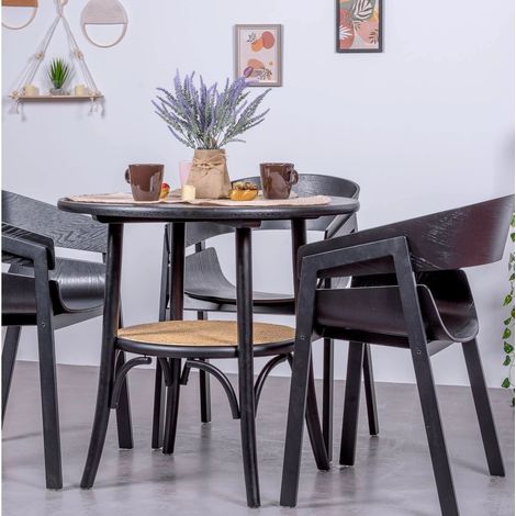 Nest Dream - Oldhouse Rattantisch - Oldhouse - Schwarz