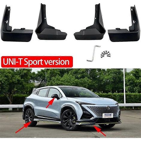 Schmutzfänger für vorne und hinten, 4-teilig, spezielle Kotflügel-Schmutzfänger, Autozubehör für Changan UNI-T UNIT 2020-2023, Schmutzfängerschutz – UNI-T Sportversion