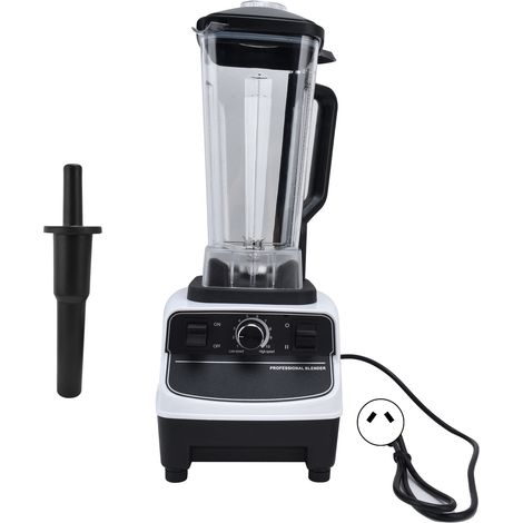 Mixeur à smoothie de comptoir, lame en acier inoxydable 304, 10 vitesses, 2 L, robot mixeur de cuisine, 220 V (1/5)