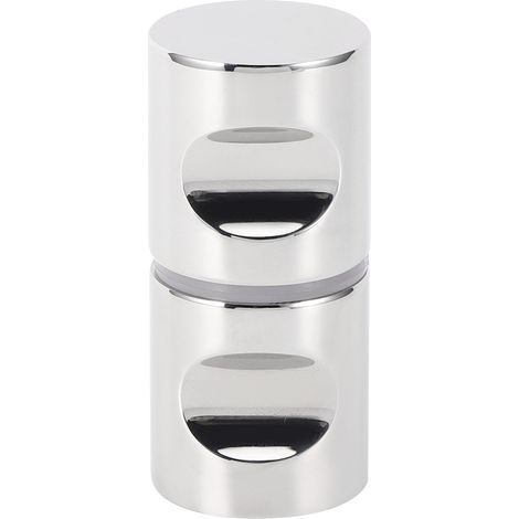 Poignée de Porte de Salle de Bain, poignée de Porte en Verre résistant à la Corrosion, Bonne durabilité, Acier Inoxydable pour Portes de Salle de Bains de 8 à 12 mm. (1/5)