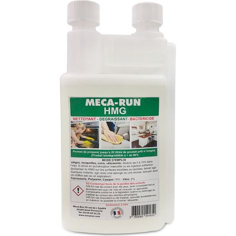 HMG Mecarun, nettoyant dégraissant bactericide - 1L