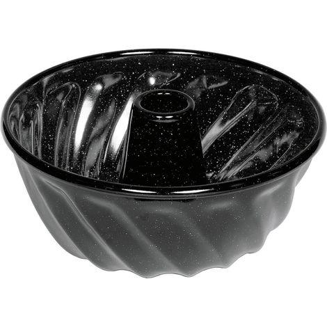 RIESS Gugelhupfform Ø24cm schwarz Emaille (1/5)