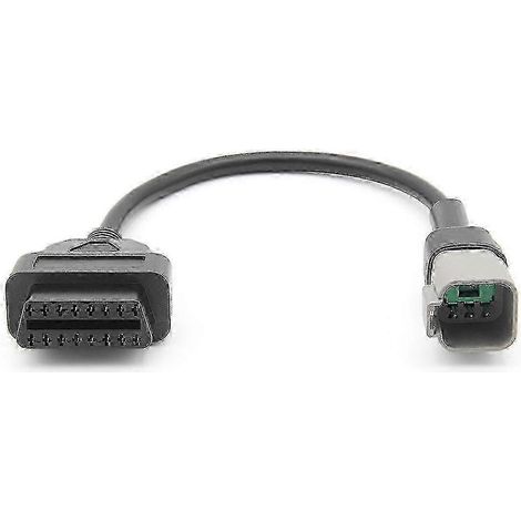 Adaptateur OBD2 6 à 16 broches pour outil de diagnostic de VTT, UTV et moto Can-Am (1/5)