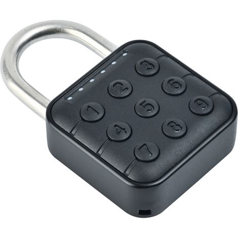 Cadenas à combinaison multifonctionnel intelligent à mot de passe Tuya App Network IP65 étanche, résistant à la rouille, déverrouillage pratique et rapide pour salle de sport, vélo, bagages, porte d'e (1/2)