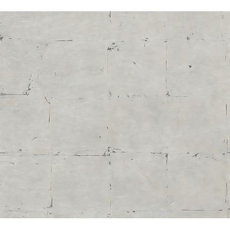 Carta da parati a pietre e mattonelle Profhome 939921 Carta da parati TNT liscia con elementi di natura opaca grigio beige 5,33 m2 (1/5)