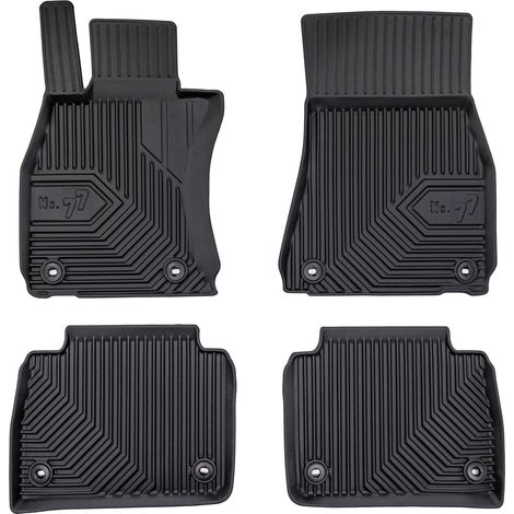 Tapis de Sol de Voiture pour Lexus LS IV 2006-2017 TPE Antidérapant Noir 4Pcs (1/5)