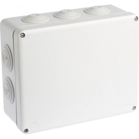 Boîte de dérivation carrée vis inox AISI 316 étanches - 960°C - IP55 - SUM'OHM 210x170x80 - 10 entrées
