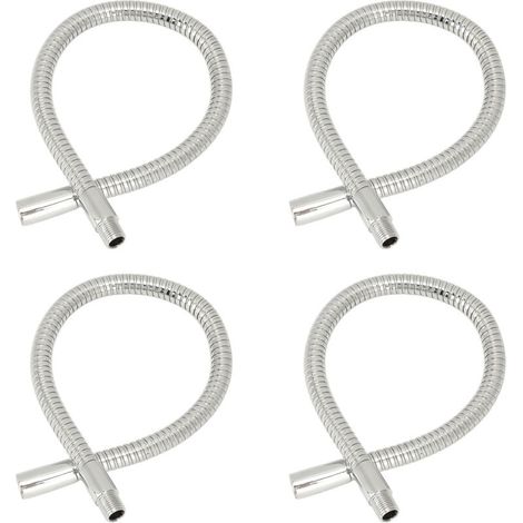 Couverture de Lampe de Tuyau Chromée à 360 Degrés Universelle 35 Cm pour les Accessoires D'éclairage de Lampe de Table 4 STC pour la Rampe de Pêche Nocturne, Matériau Résistant à la Corrosion (1/5)