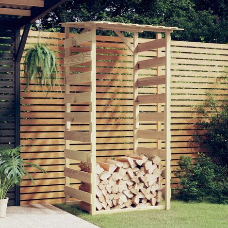 Pergola mit Dach 100x90x200 cm imprägniertes Kiefernholz