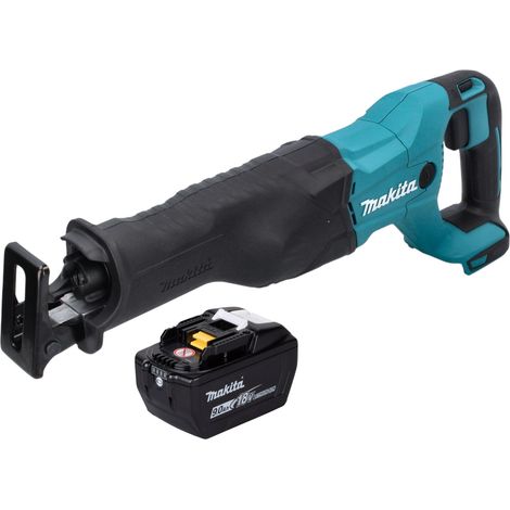 Sierra recíproca Makita DJR 186 Z con batería de 18 V + 1 batería de 9,0 Ah - sin cargador (1/5)