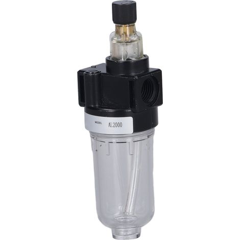 Séparateur huile/eau G1/4, processeur de source d'air, filtre-lubrificateur pneumatique 0,05‑1 MPa AL2000 (1/5)
