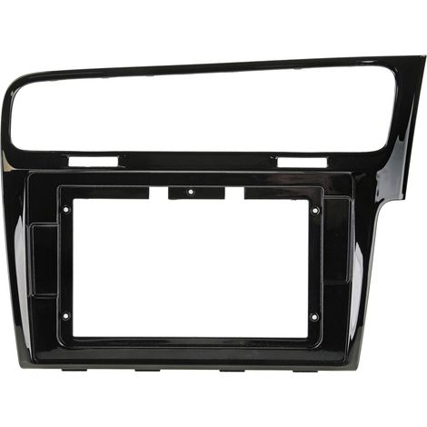 Support Autoradio 10 pour VW Golf VII 2012-2020 noir piano RHD